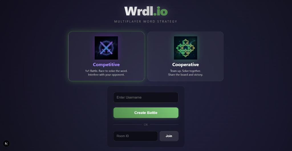 Wrdl.io Project Gameplay